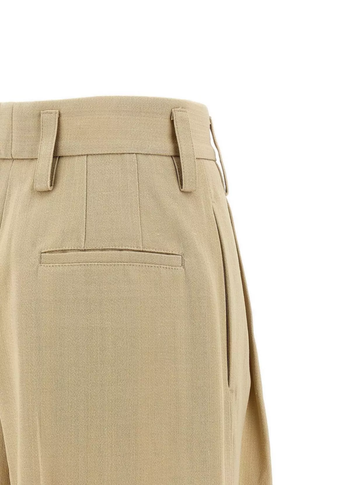 Shop Jil Sander High Waist Wide Leg Trousers