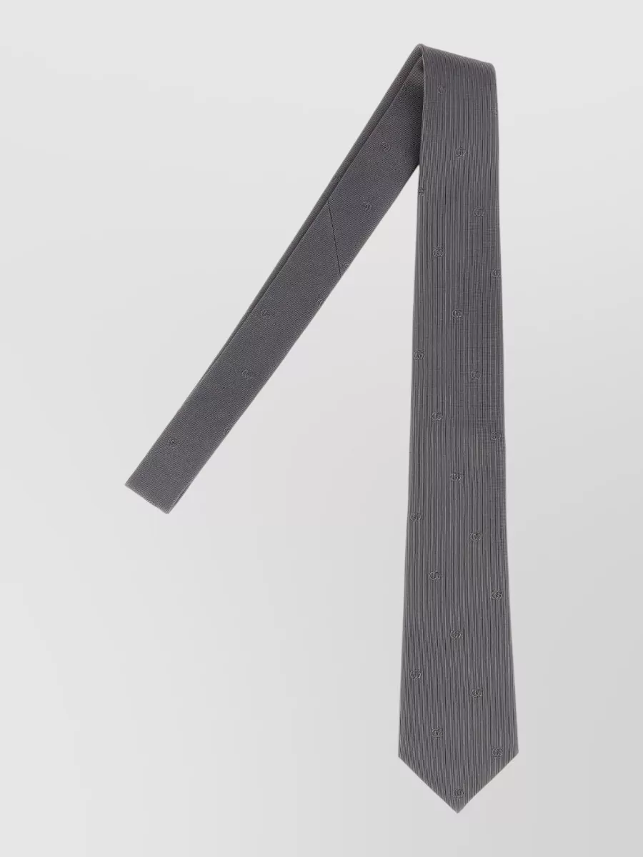 Gucci silk jacquard tie