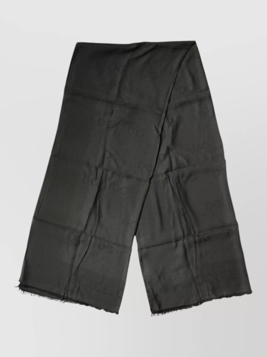 Dolce&Gabbana modal cashmere scarf