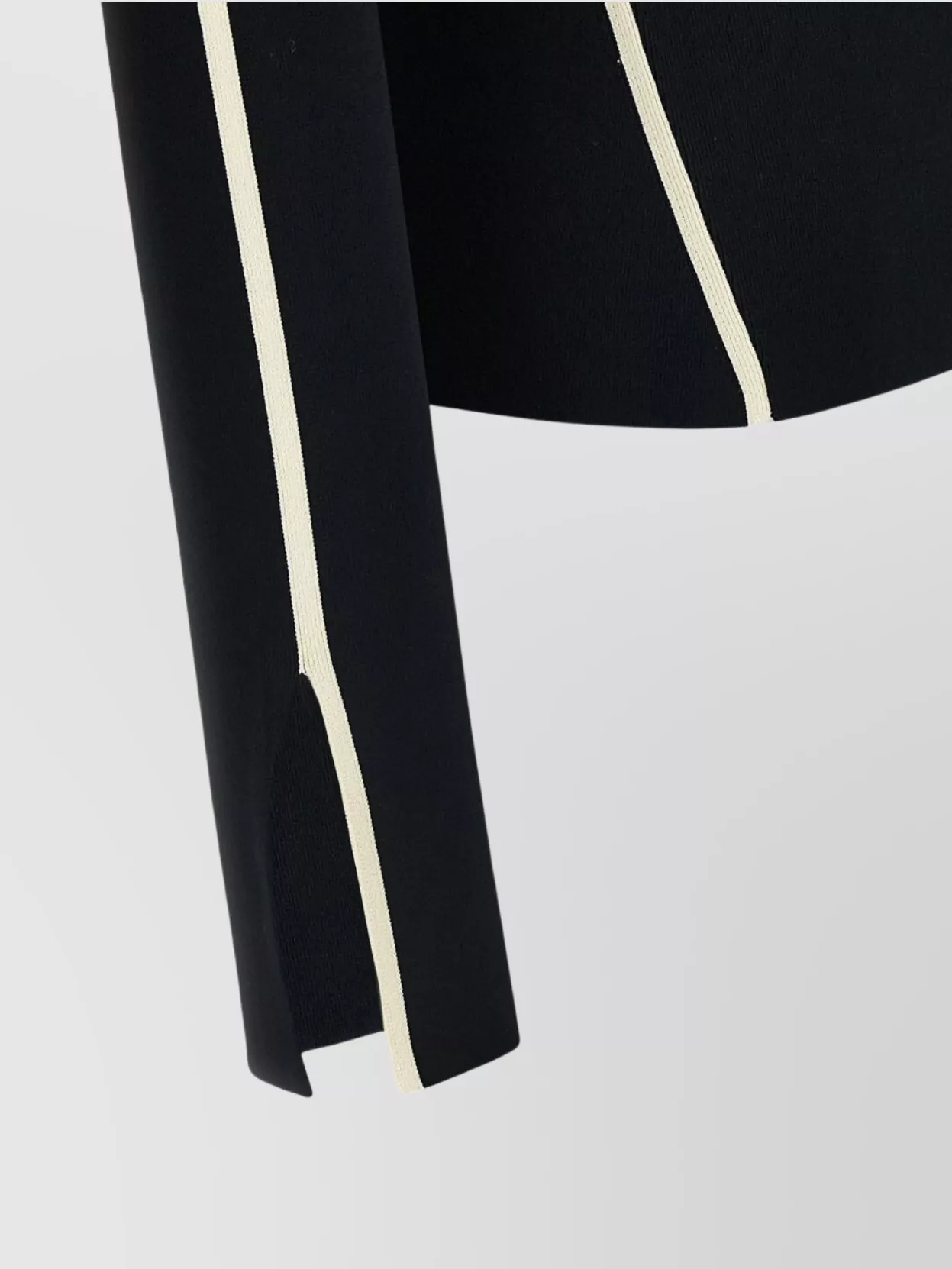 Sportmax Sleeveless Top With Contrast Trim And Cut-out Detailing