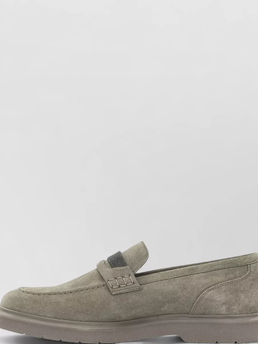 Brunello Cucinelli Suede Loafers