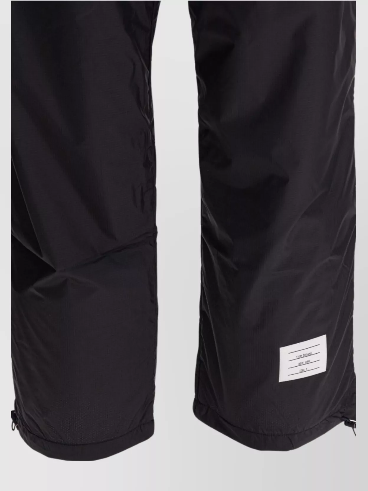 Thom Browne Waistband Trousers With Side Stripe Detail