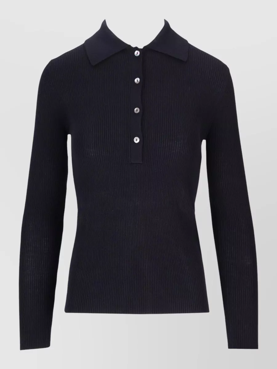 Parosh wool polo top