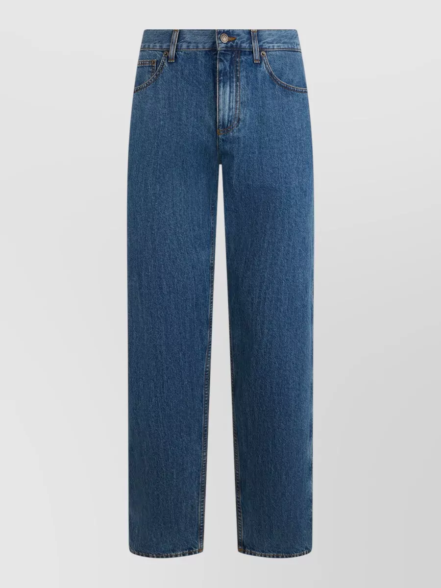 Burberry denim straight leg jeans