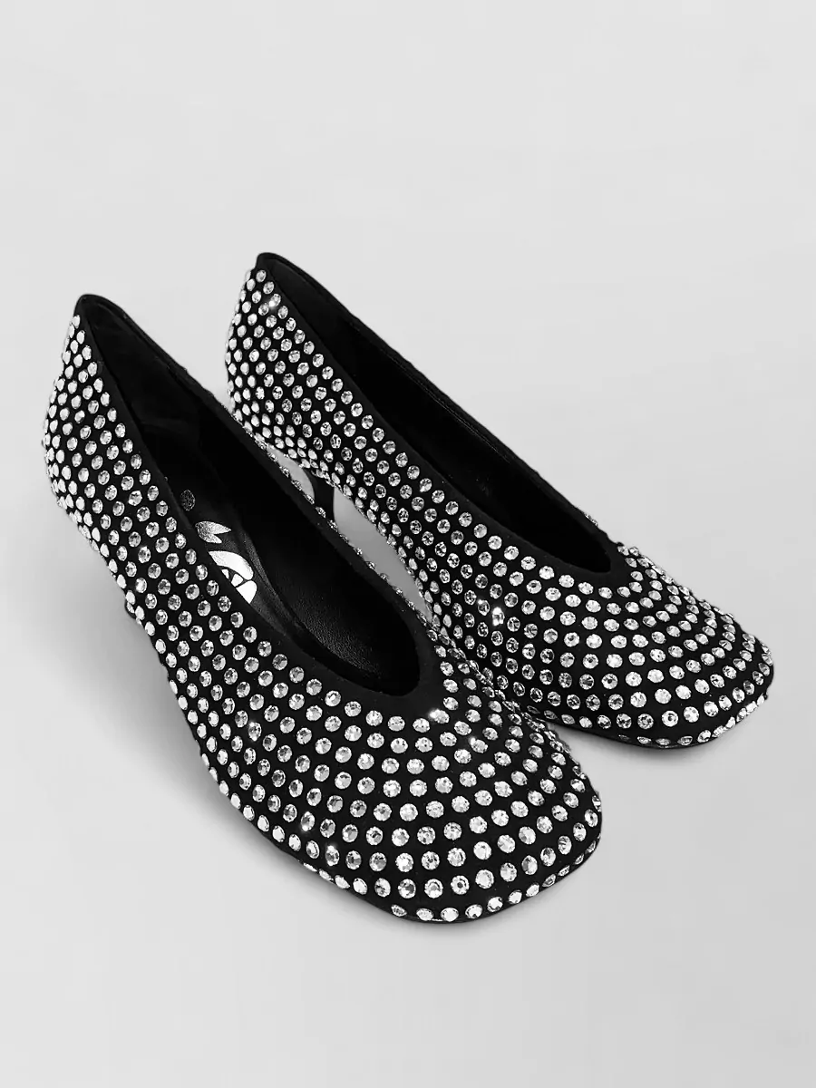 La Rose crystal-embellished pumps
