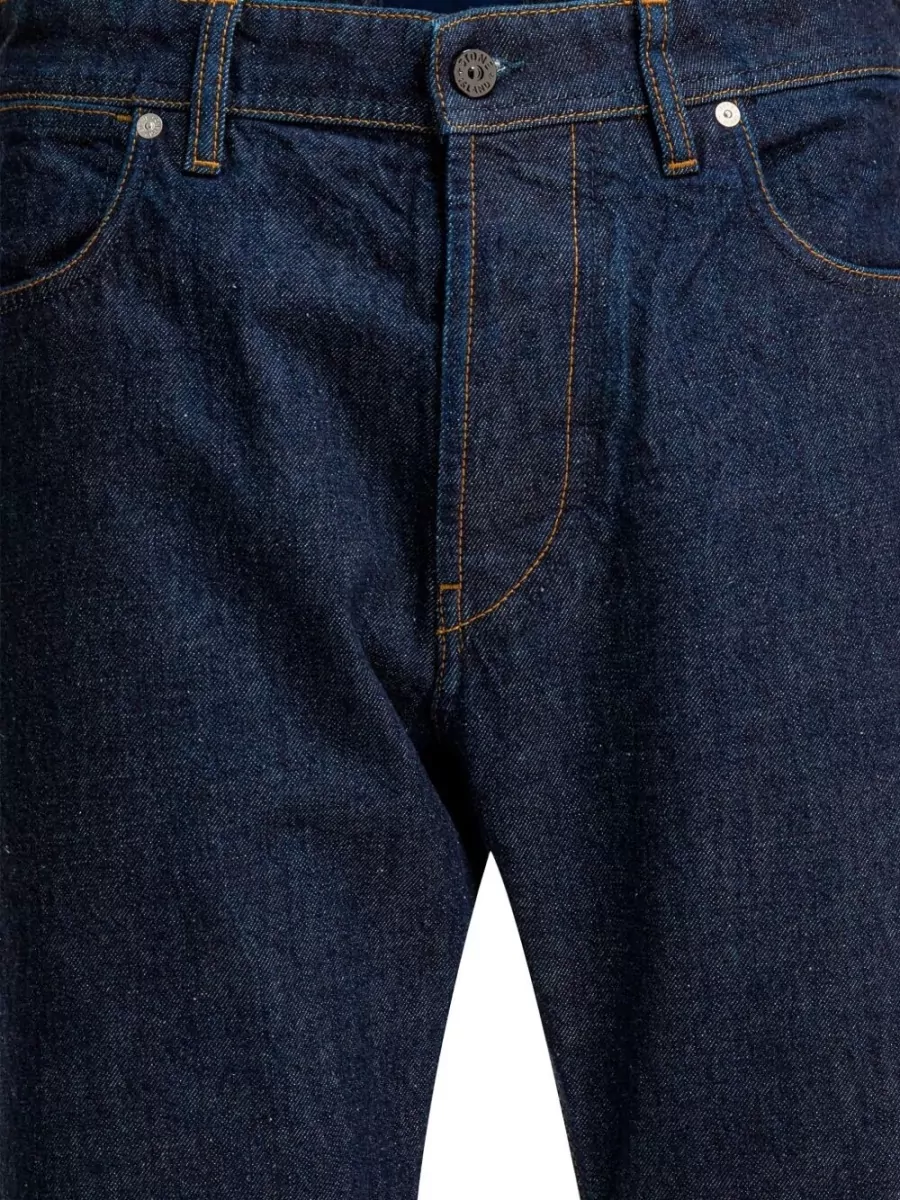 Stone Island Denim Regular-Fit Straight-Leg Jeans