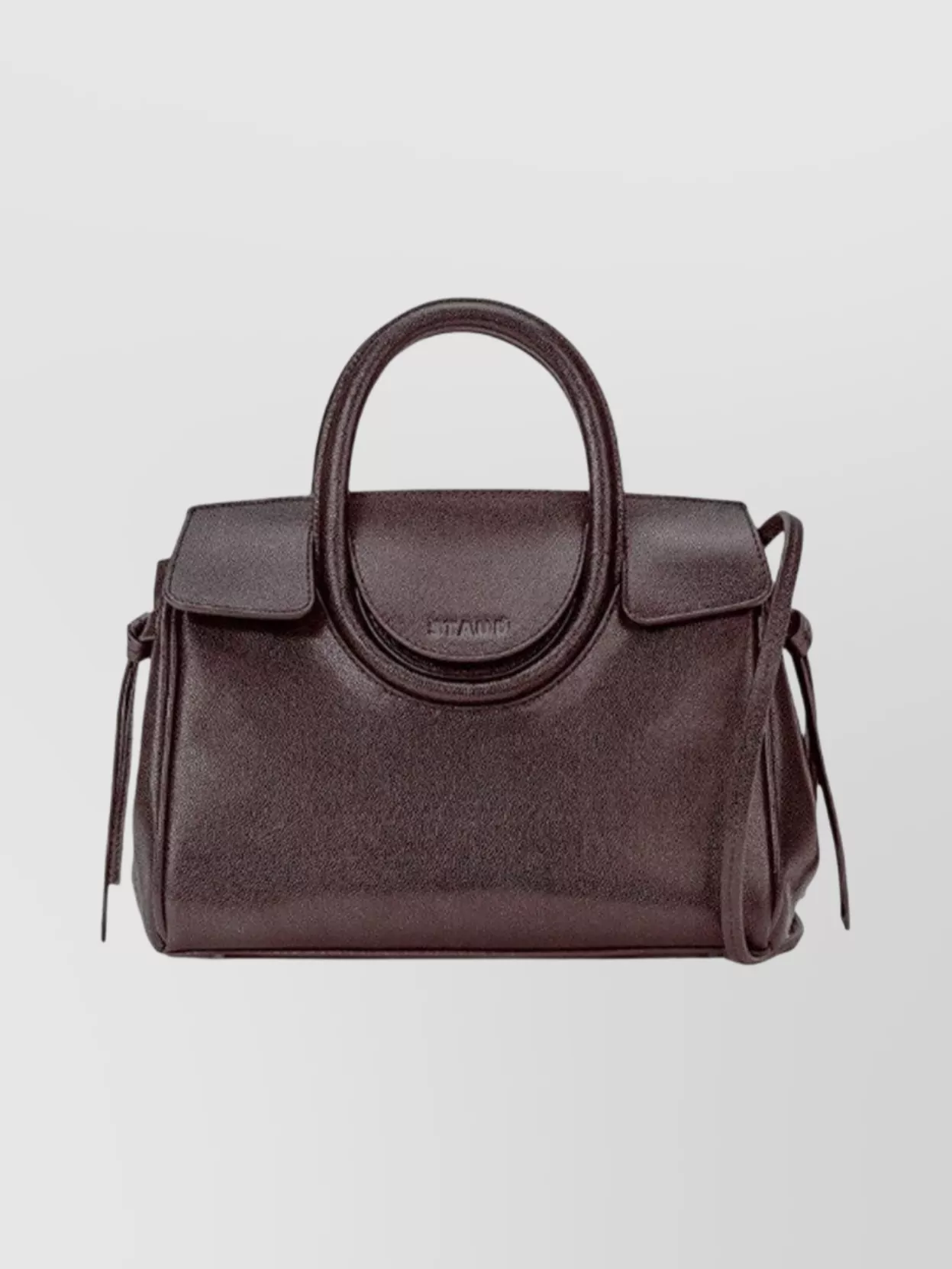 Staud Mini Crossbody Bag Featuring Oval Handles