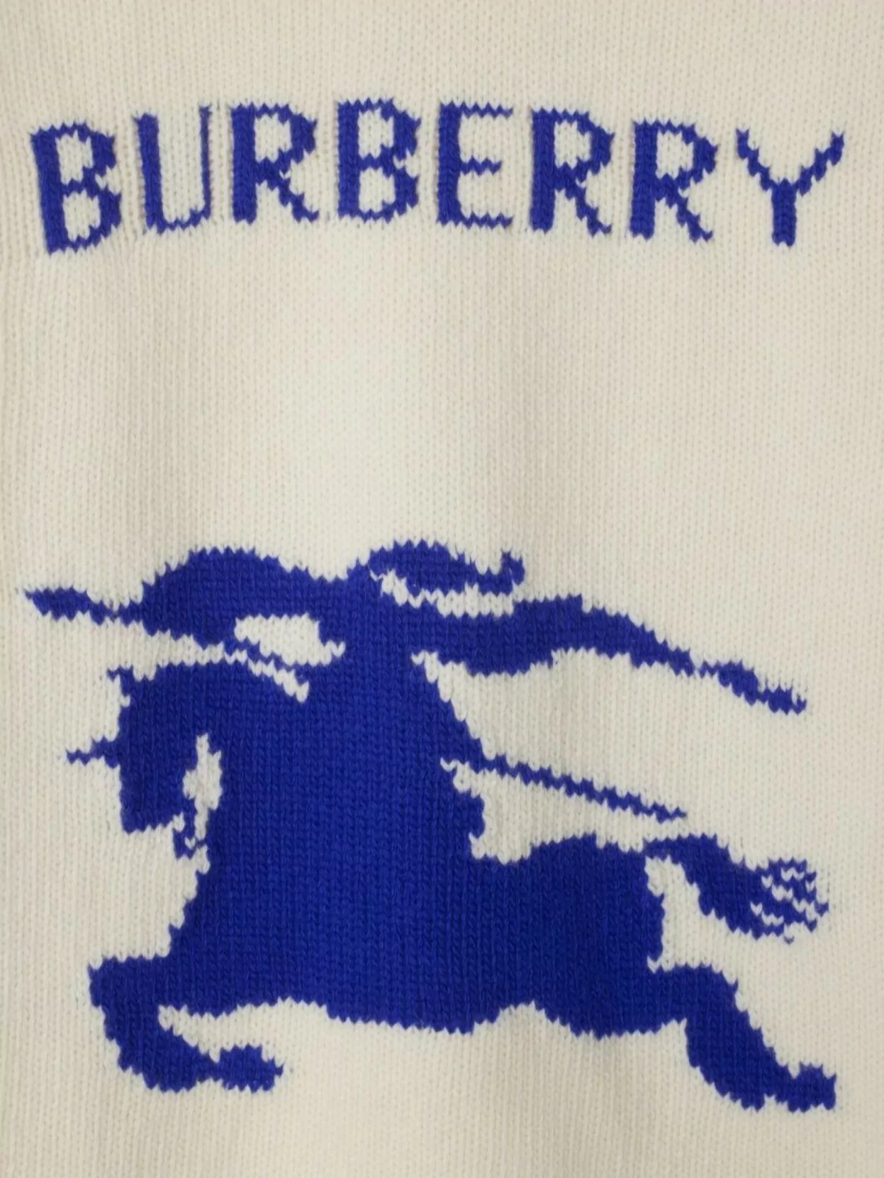 Burberry Crewneck Intarsia Design Sweater