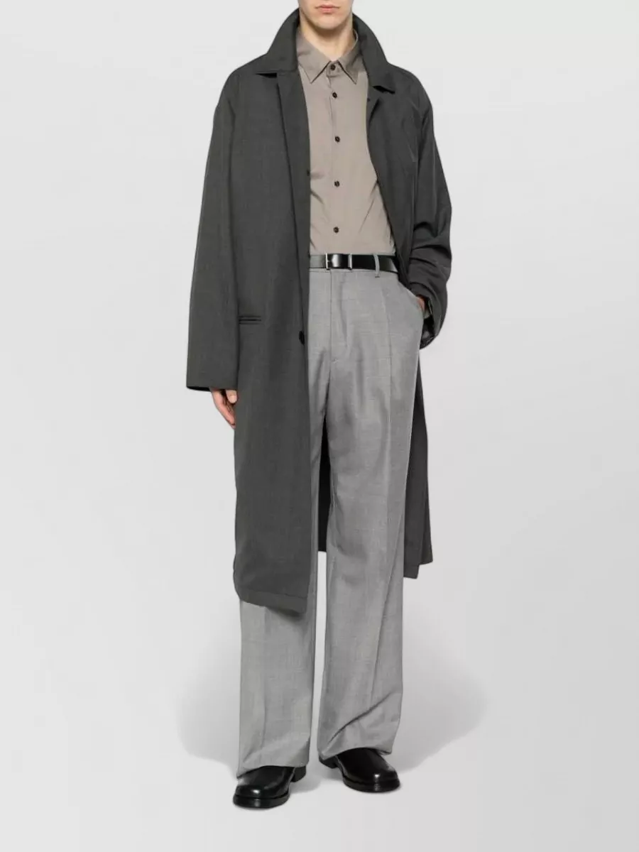 Lardini Pleated Wide-Leg Trousers