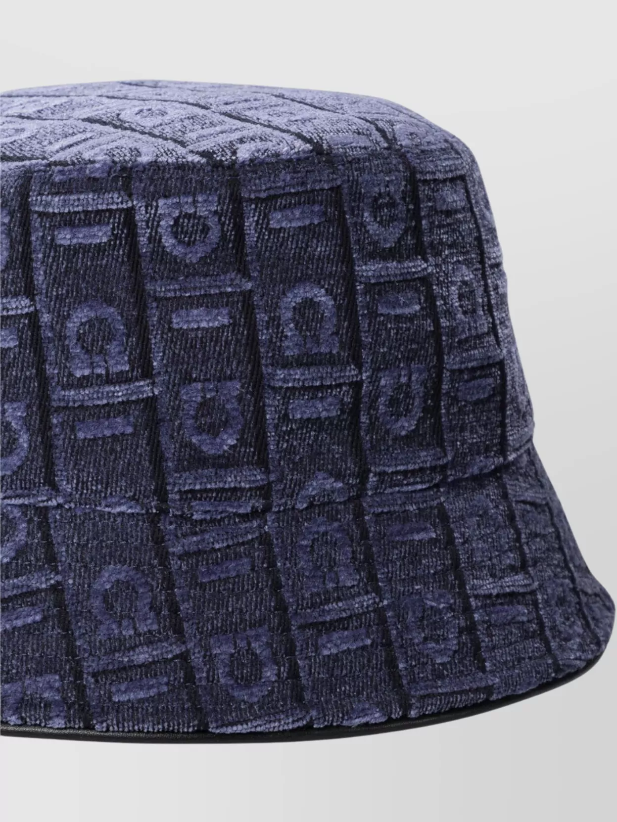 Ferragamo Patterned Wide Brim Hats