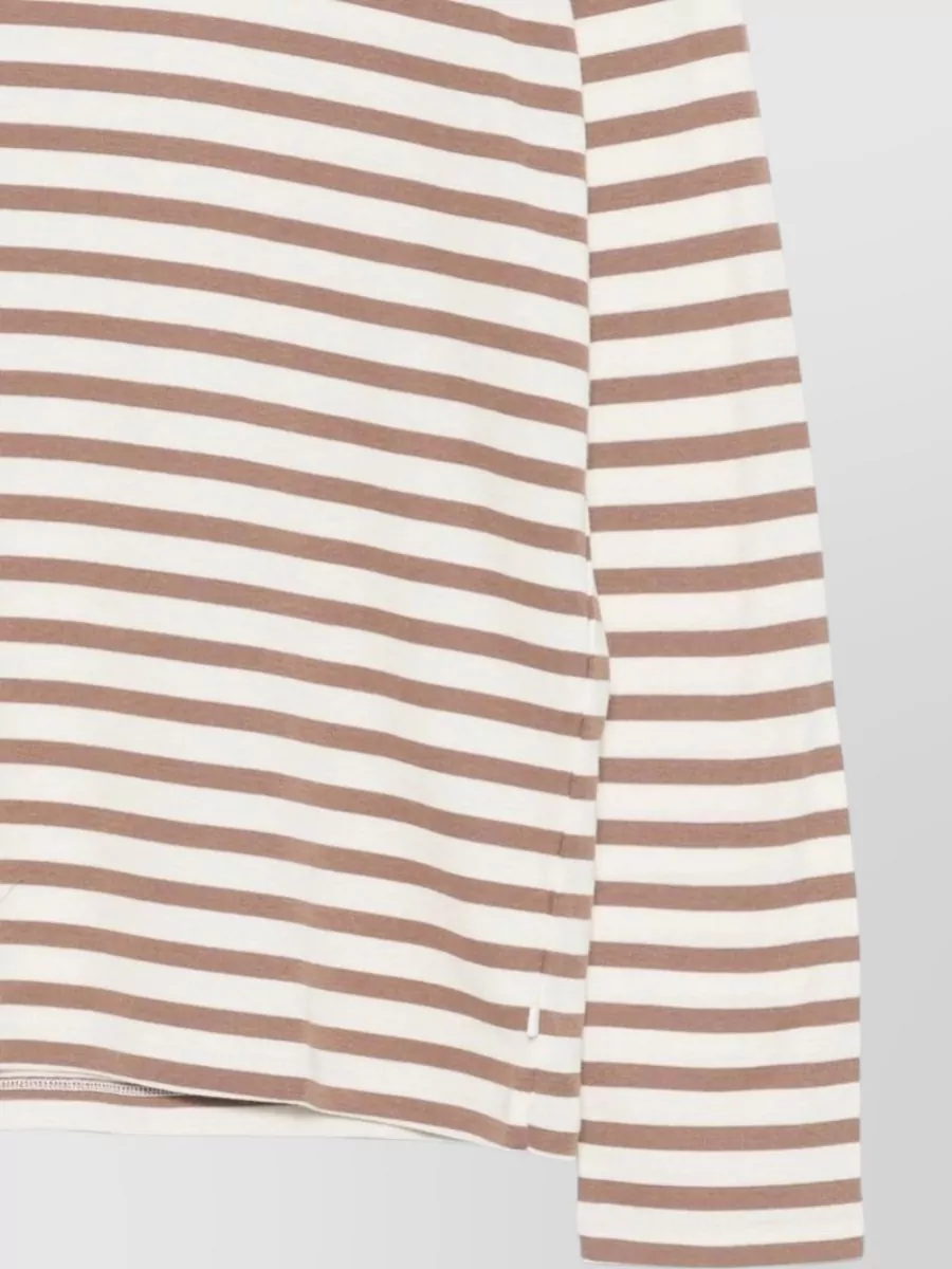 Closed Striped Long-Sleeve Jumper