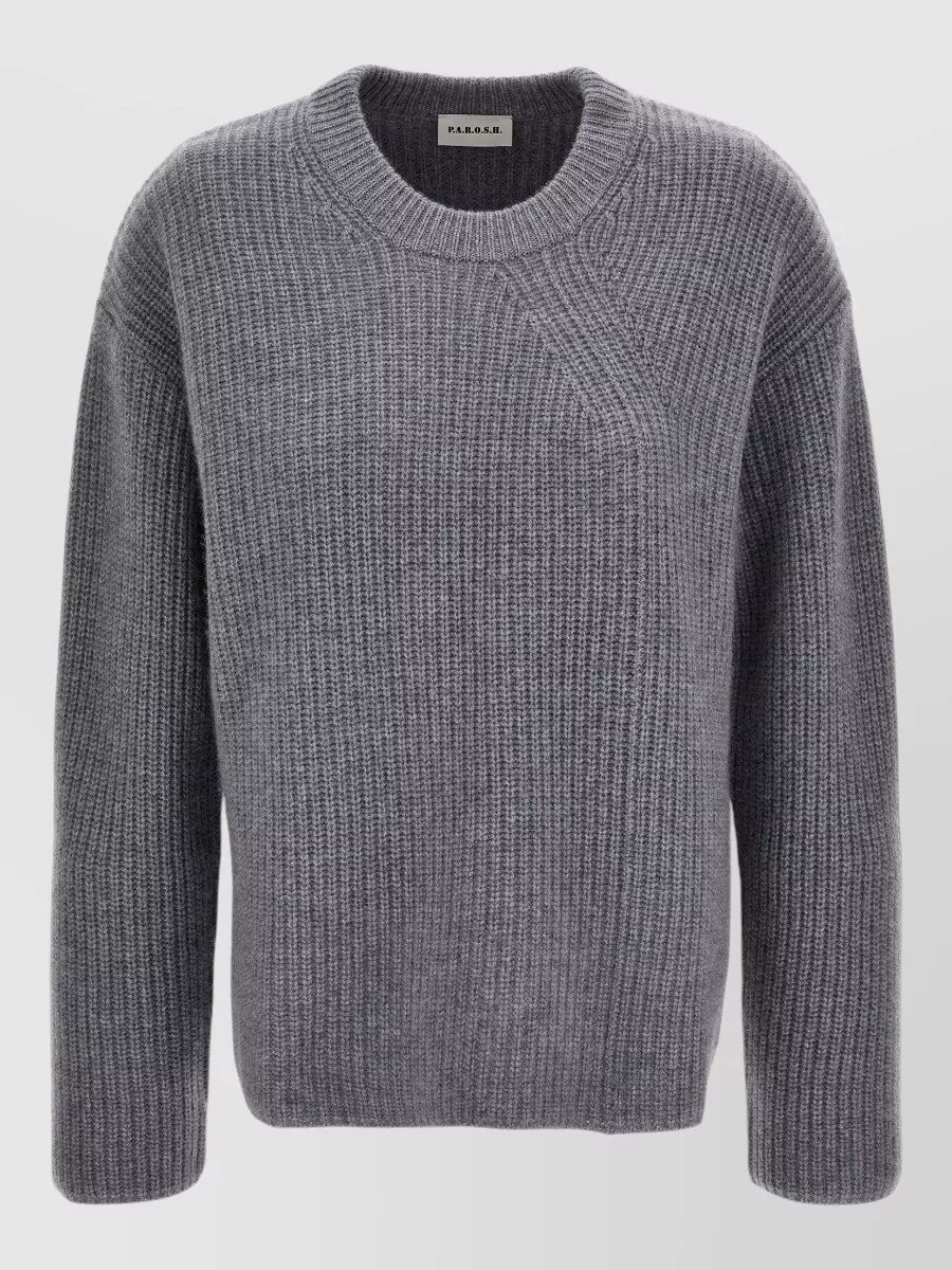 P.a.r.o.s.h. Cashmere crewneck long sleeve sweatshirt