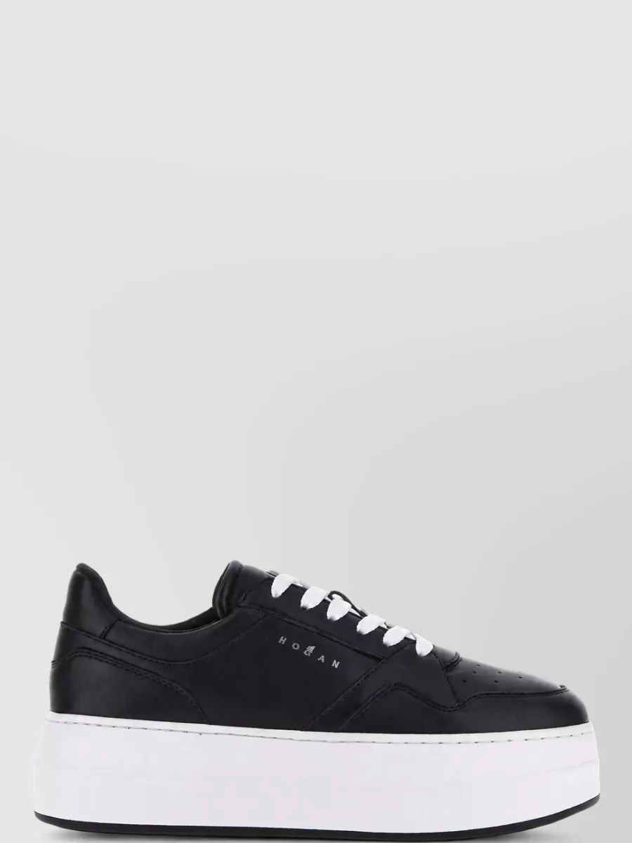 Hogan leather low-top sneakers