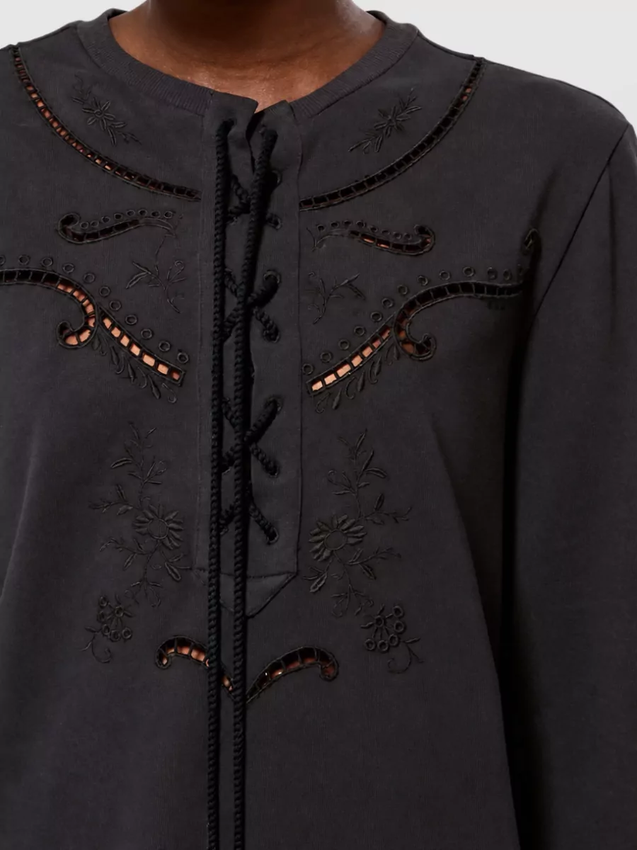 Isabel Marant Etoile Cotton Broderie Anglaise Tunic Dress
