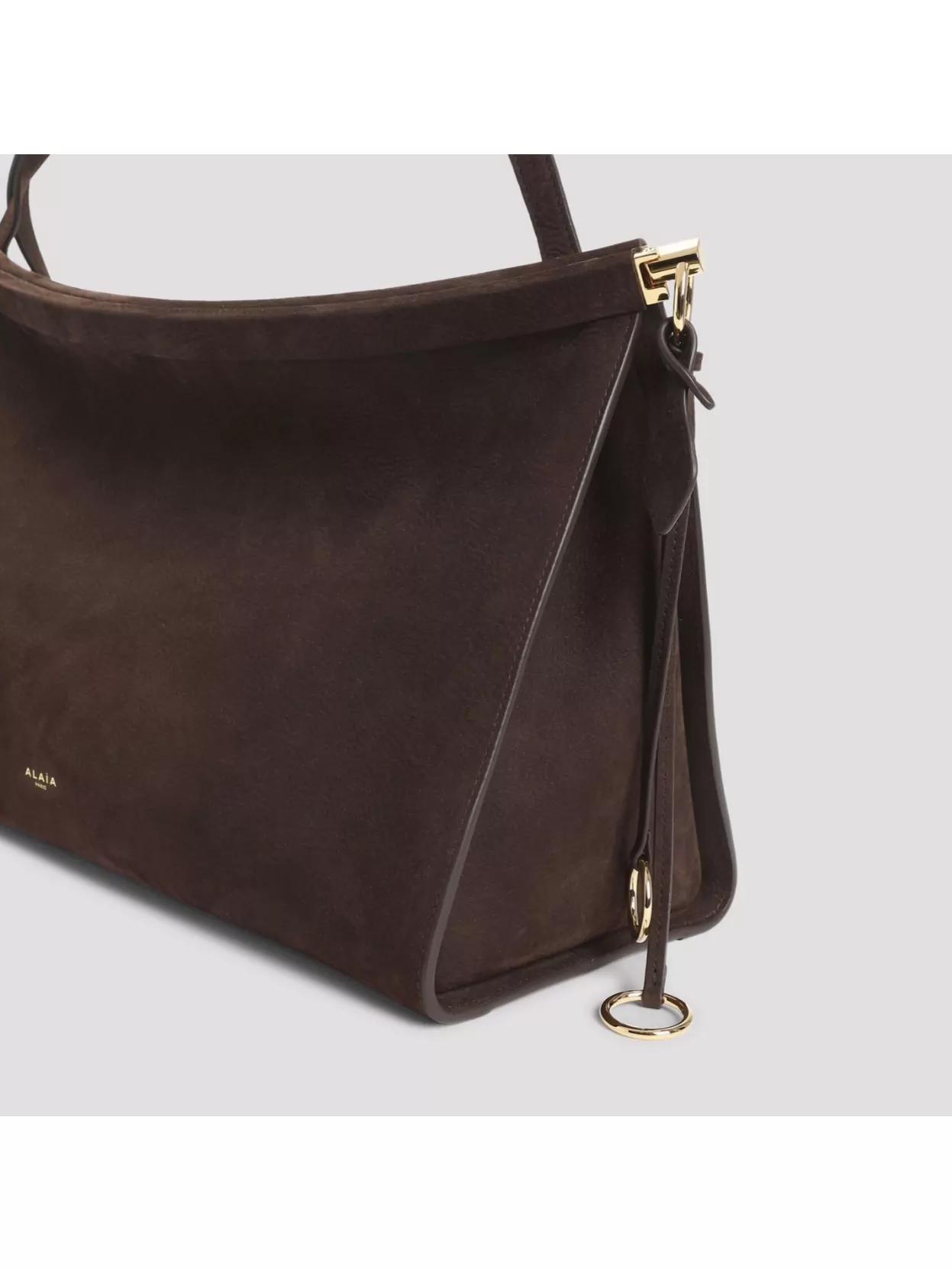 Alaïa East West L Leather Shoulder Bag