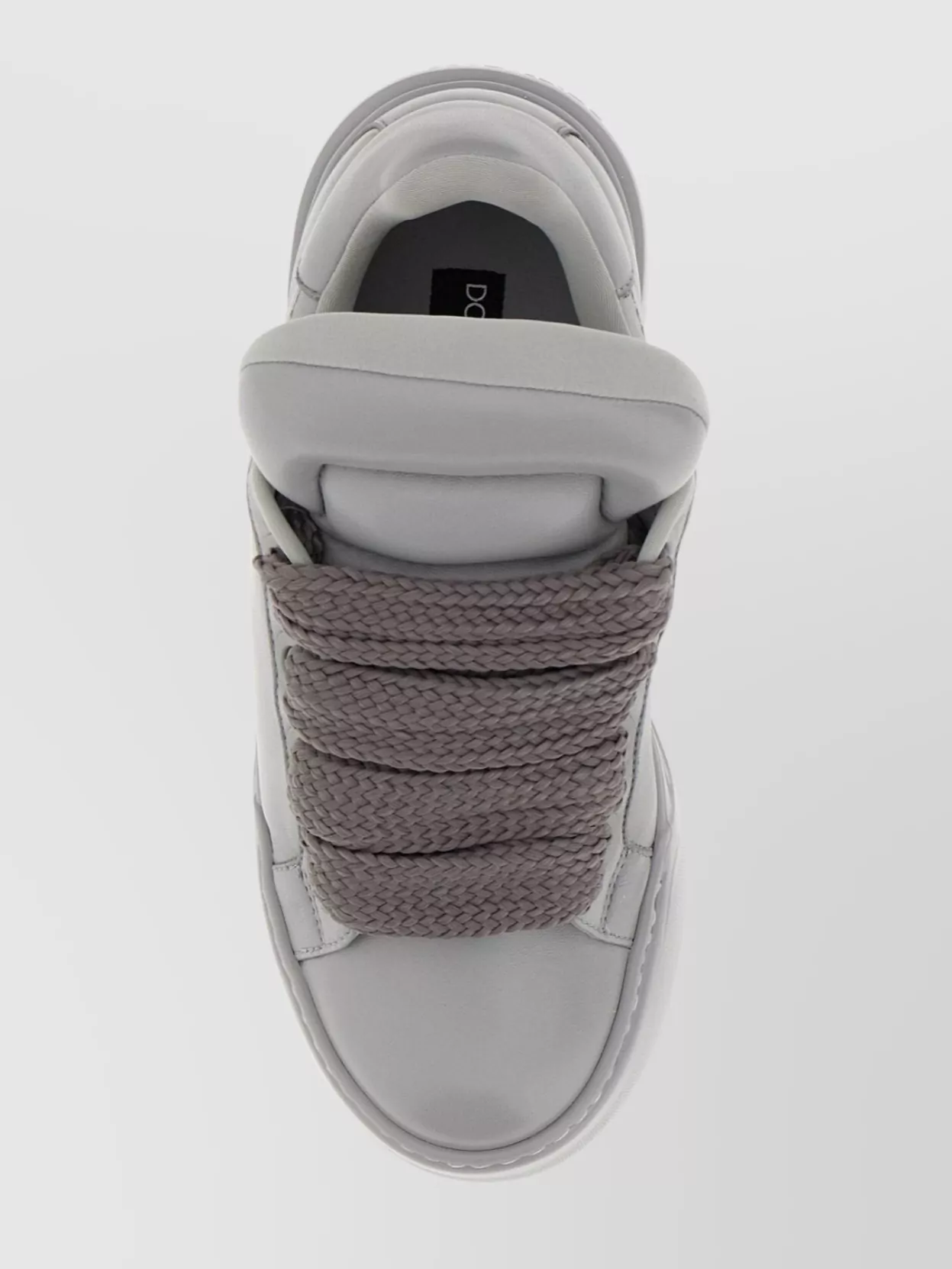 Dolce&Gabbana Nappa Leather Low-Top Skate Sneakers