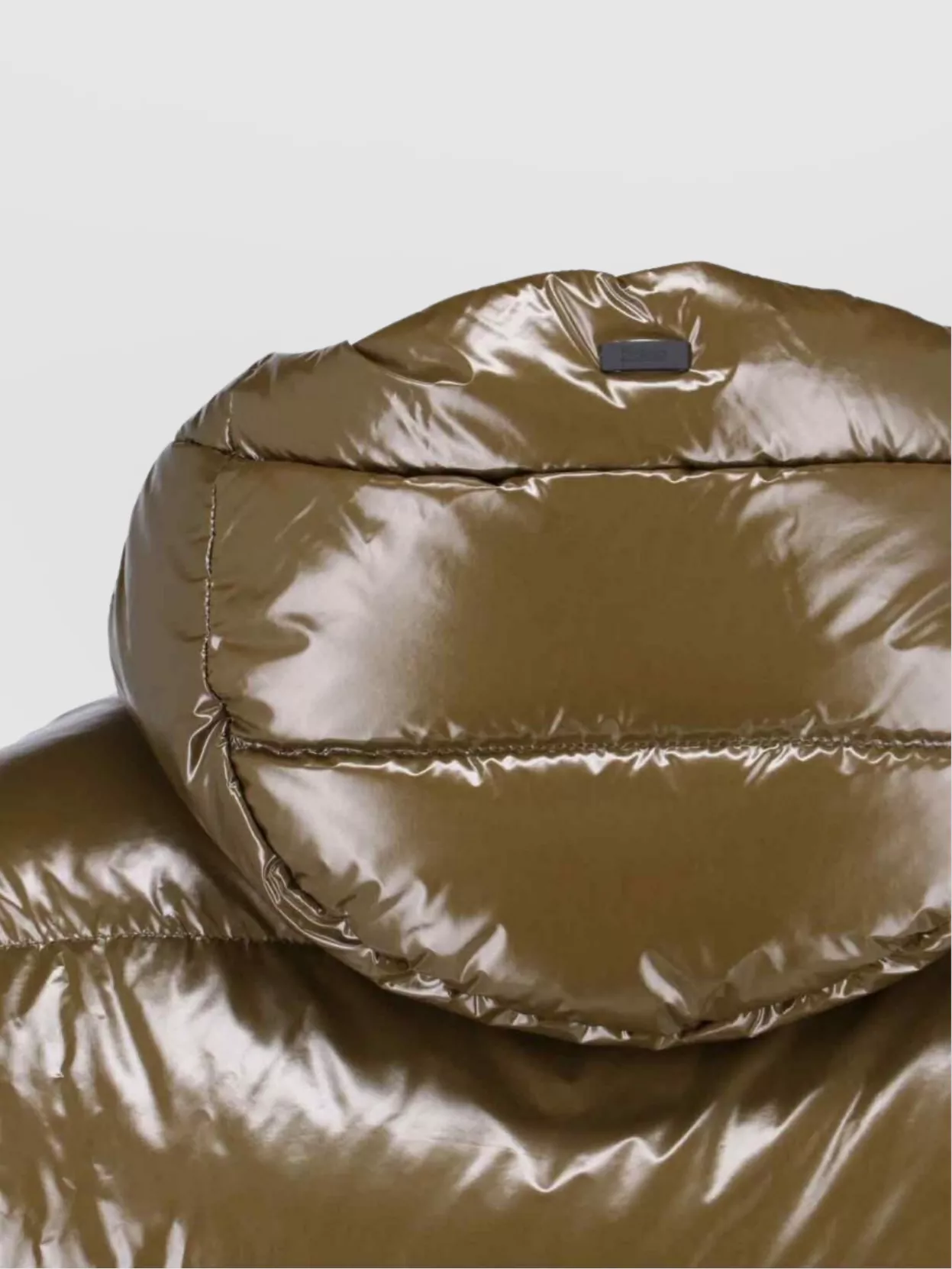 Herno Quilted Hooded Jacket Shiny Finish