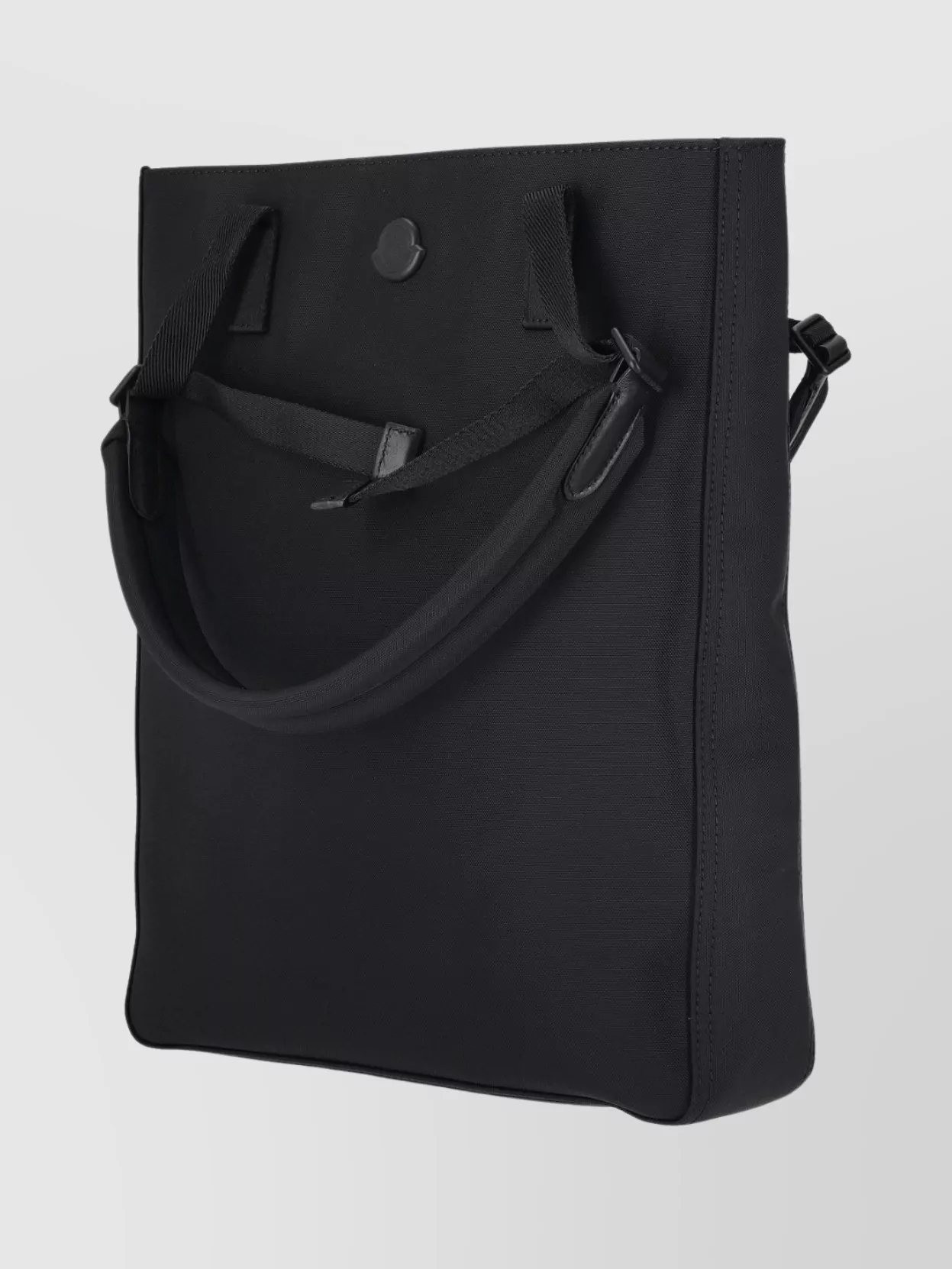 Moncler Spacious Tote Bag With Shoulder Strap And Handles