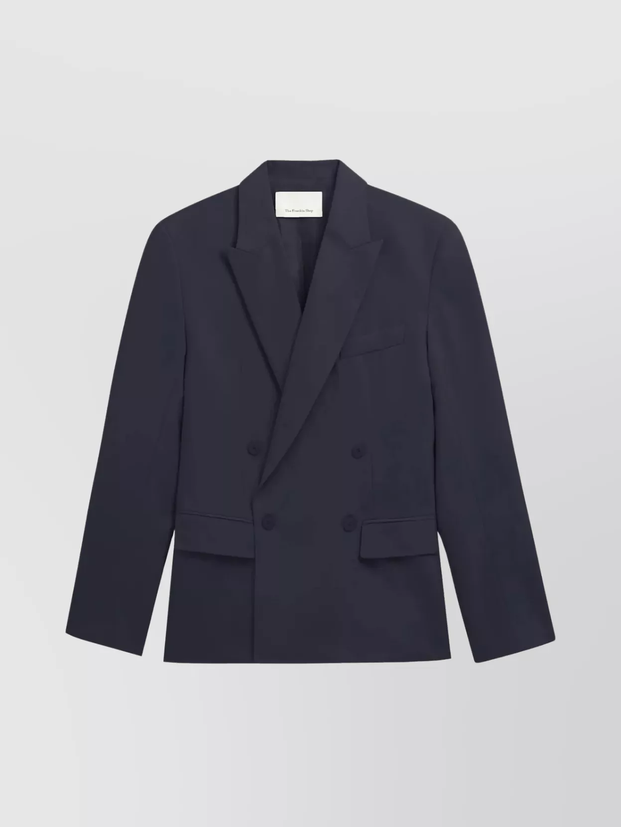 The Frankie Shop Peak Lapels Tailored Blazer