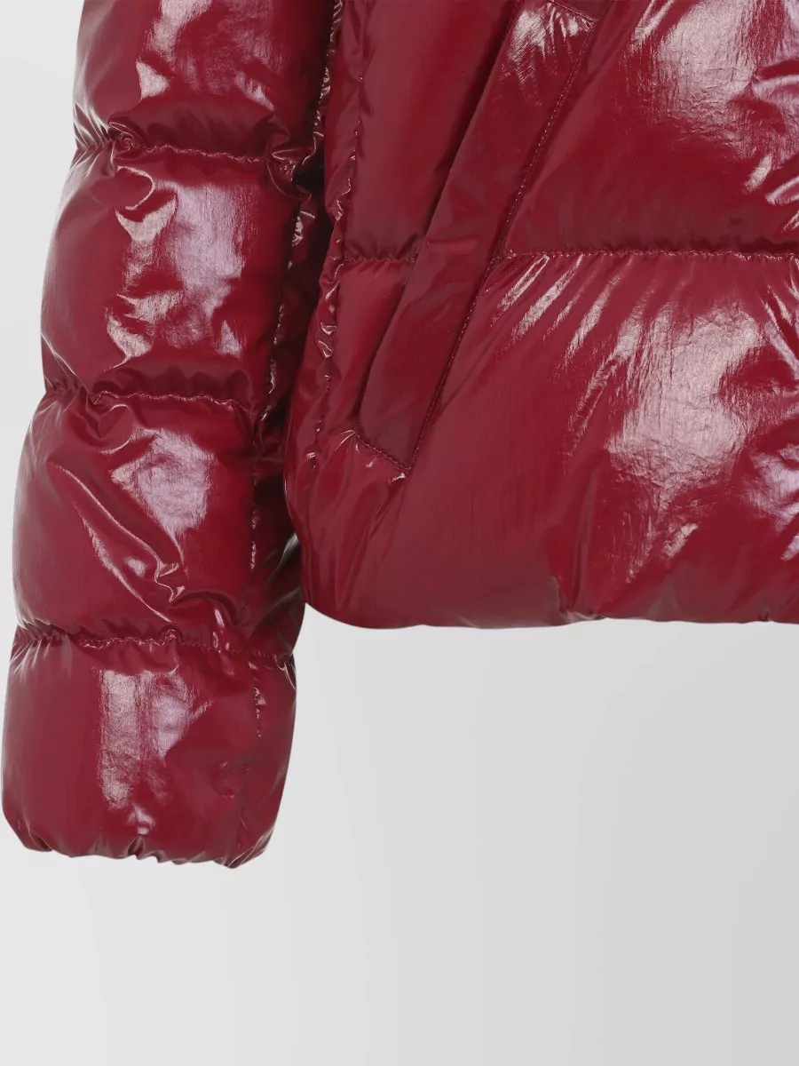 Moncler Down Hooded Quilted Parka Coat