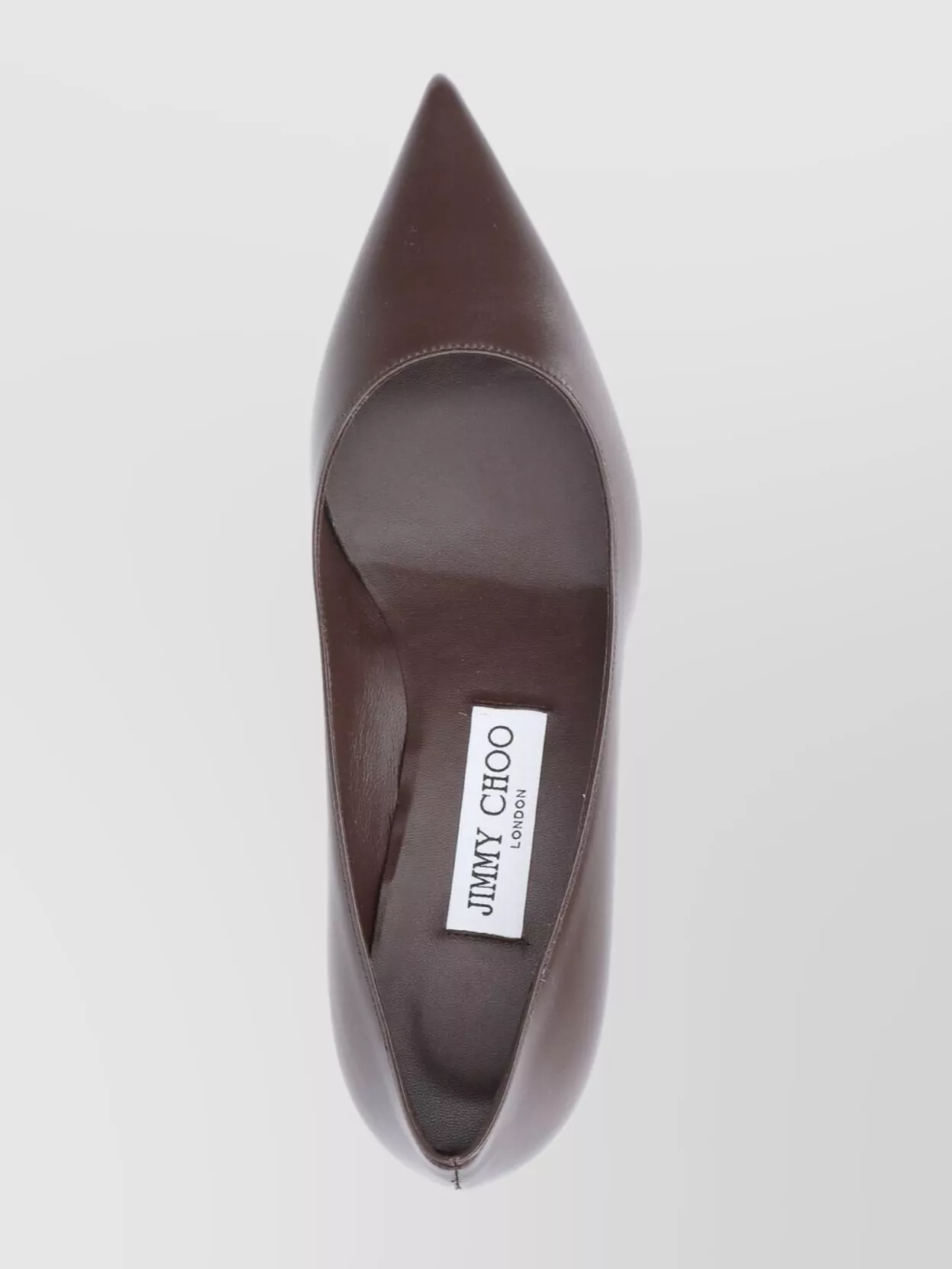 Jimmy Choo Stylish Kitten Heel Pointed Toe Pumps In Brown