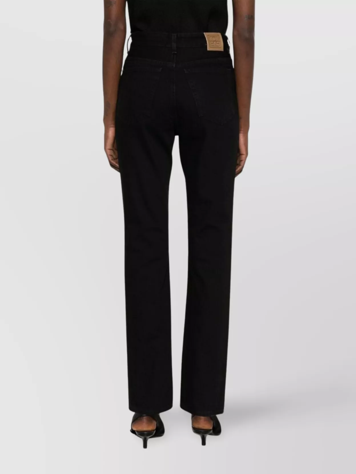 Totême Denim Trousers Featuring Five Pocket Design