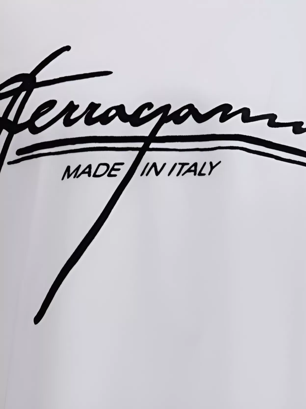 Ferragamo Clean Logoed Cotton T-Shirt