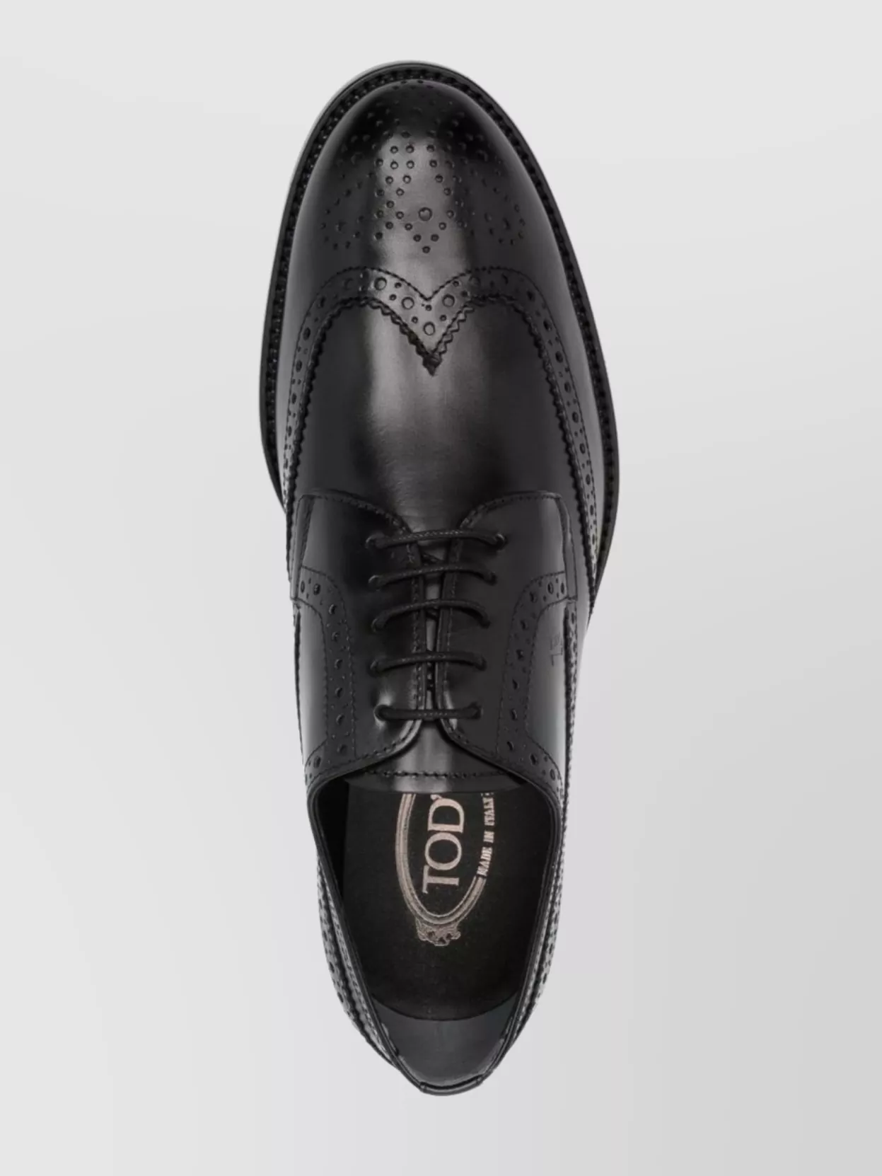Tod's Polished Brogue Lace Shoes