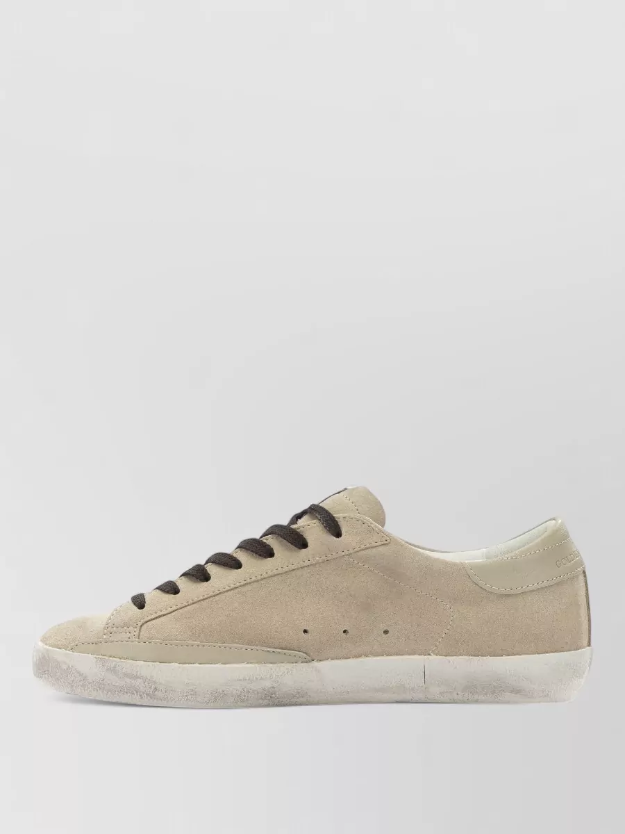 Golden Goose Sneakers Slip On Rubber Sole Perforated