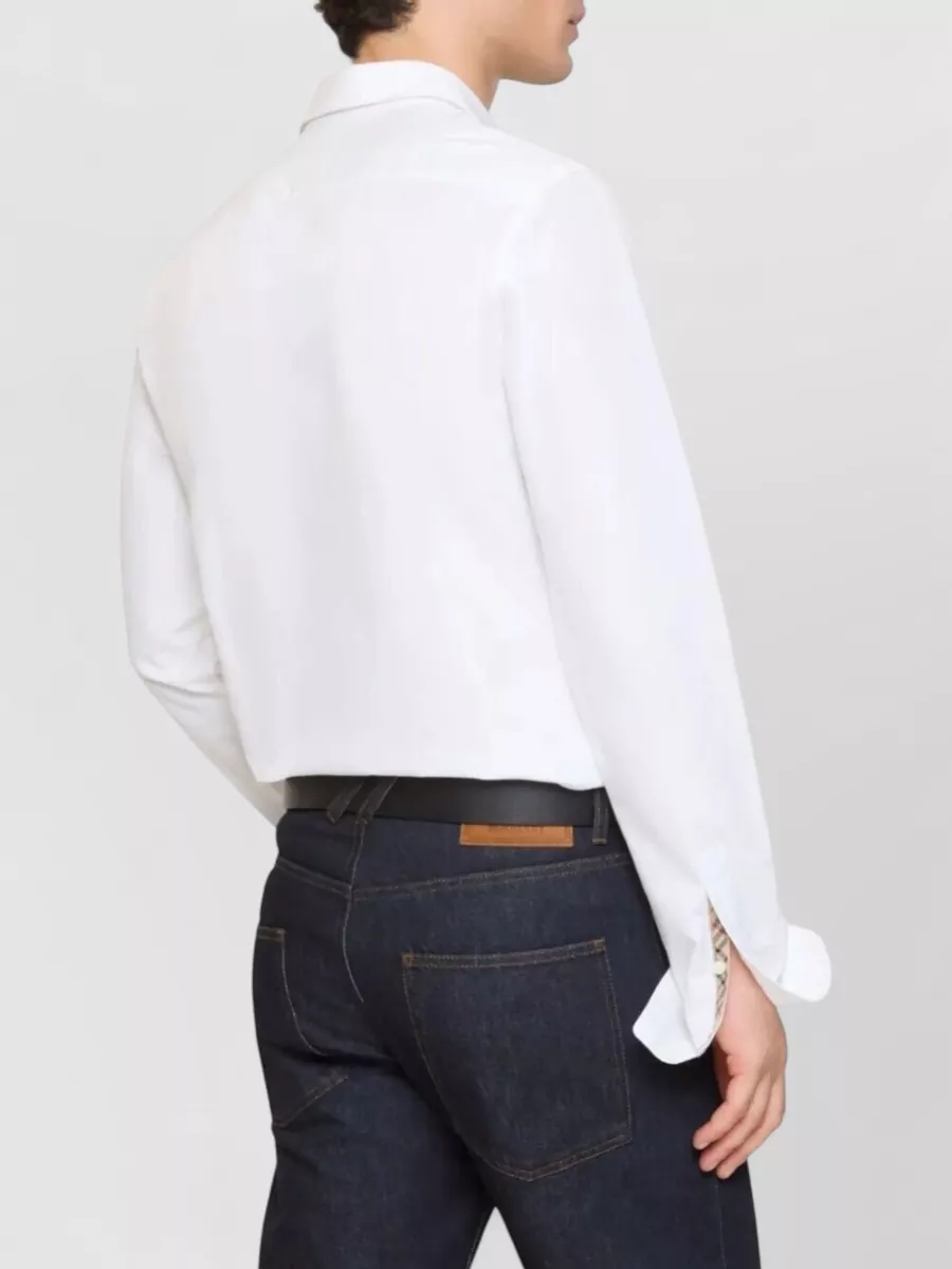 Burberry Cotton Poplin Regular-Fit Shirt