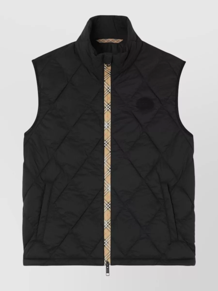 Burberry nylon quilted slim-fit sleeveless padded gilet