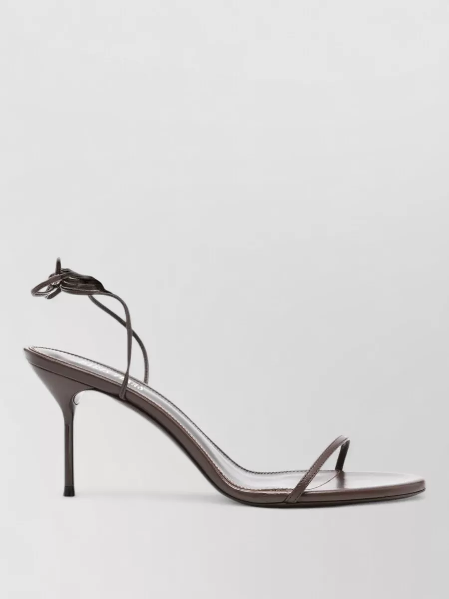 Paris Texas leather lace up sandals