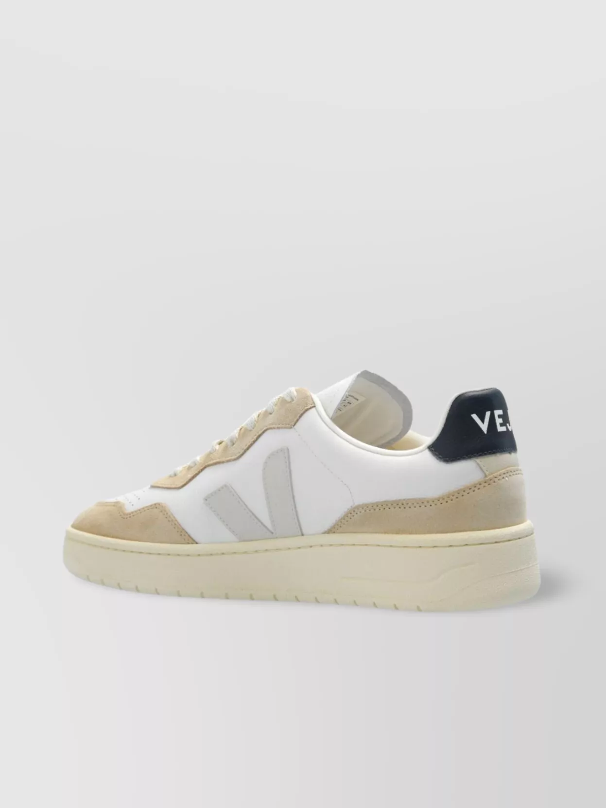 Veja Leather Sneakers With Contrasting Heel Counter
