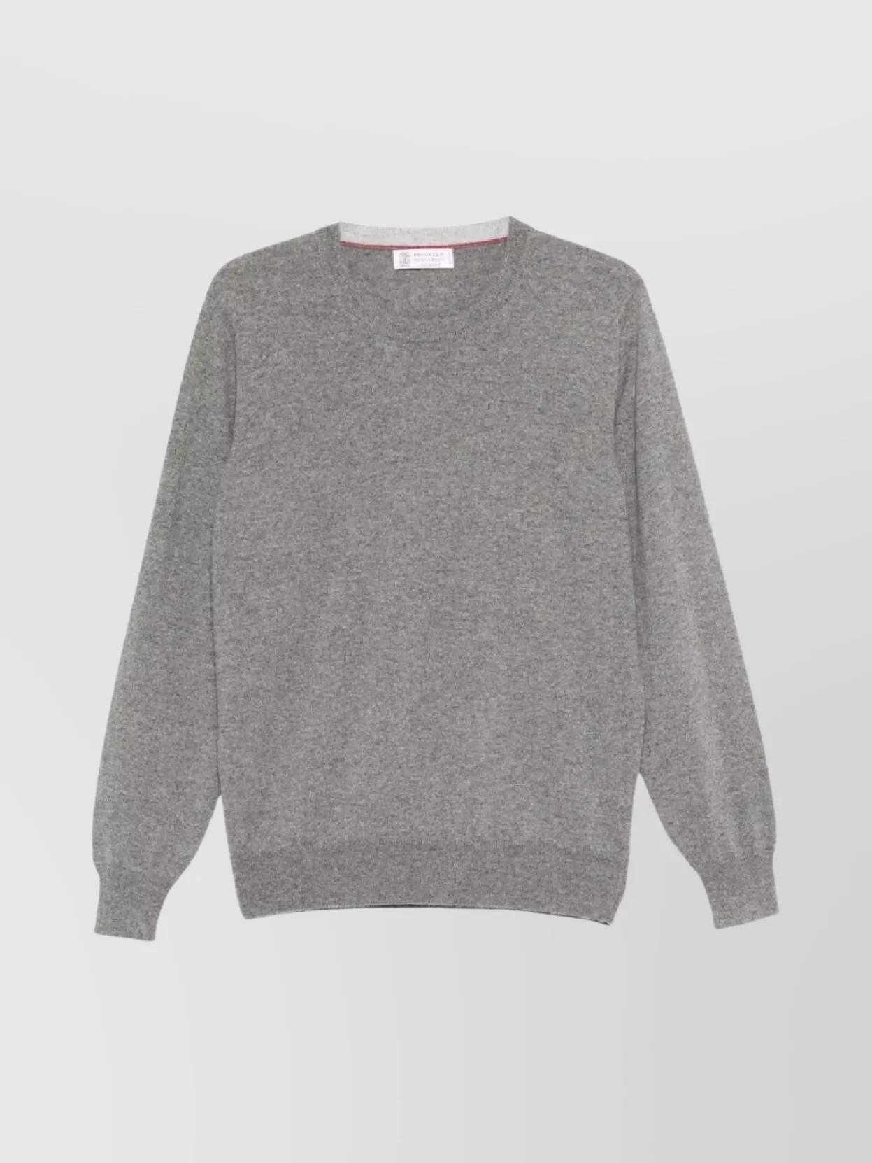 Brunello Cucinelli Crew Neck Sweater Long Sleeves In Multi