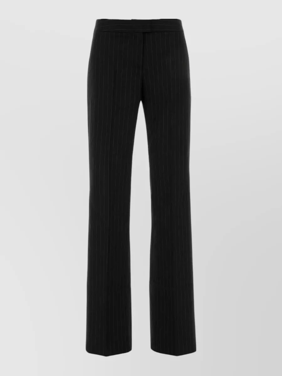 The Andamane embroidered twill suit trousers