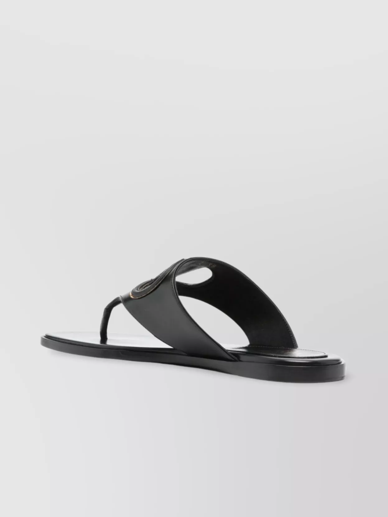 Valentino Garavani Vlogo Cut-Out Leather Sandals