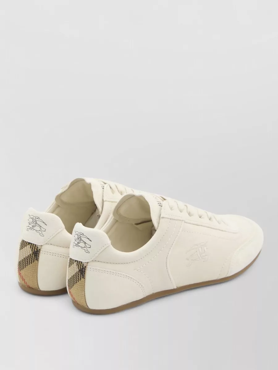 Burberry Leather Low-Top Sneakers