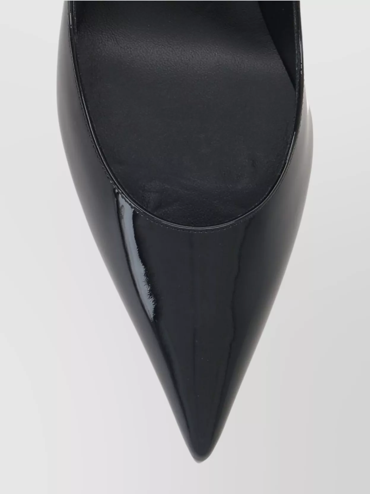 Christian Louboutin Glossy Pointed Toe High Heel Pumps