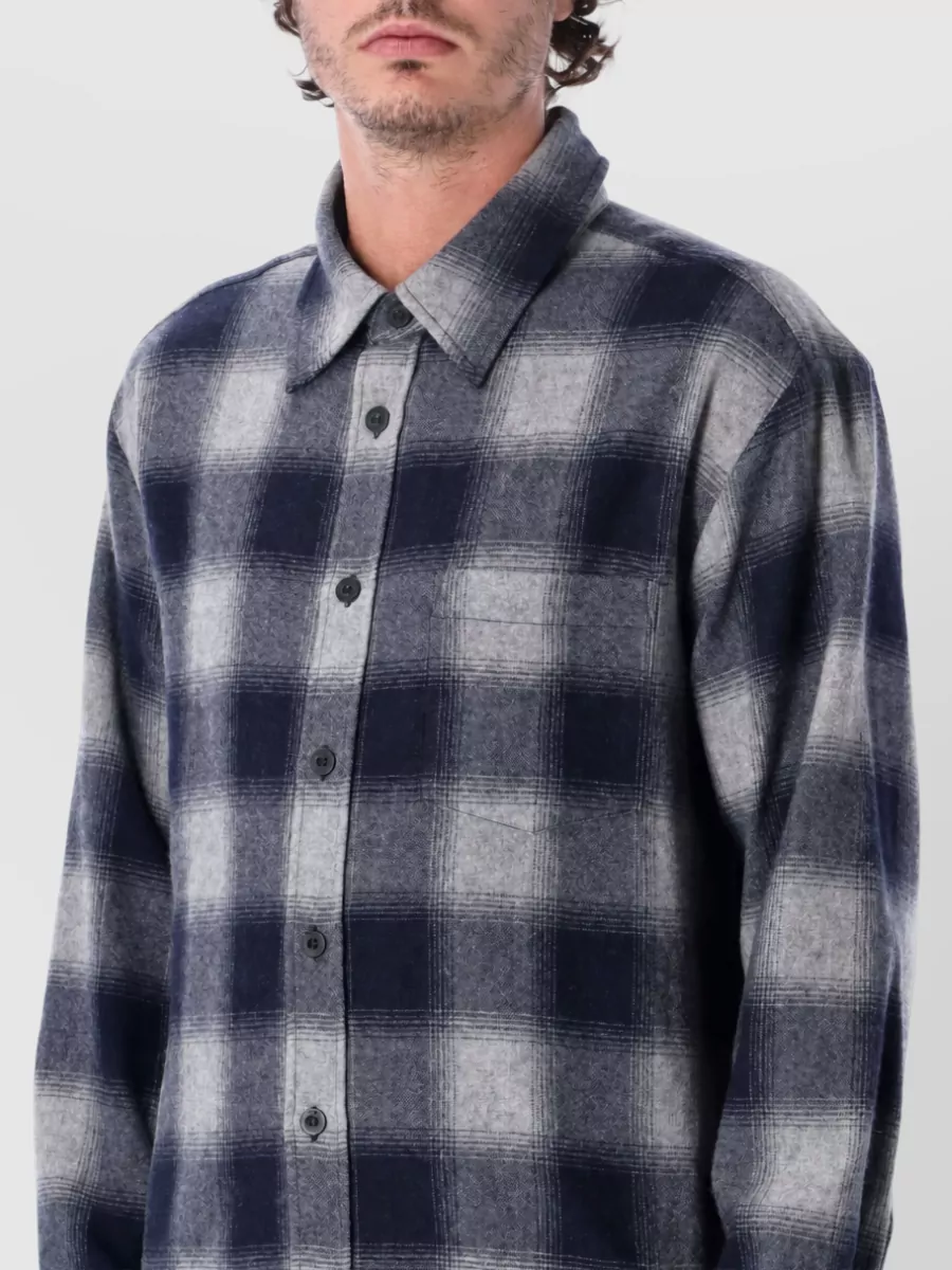 A.p.c. Checked Overshirt