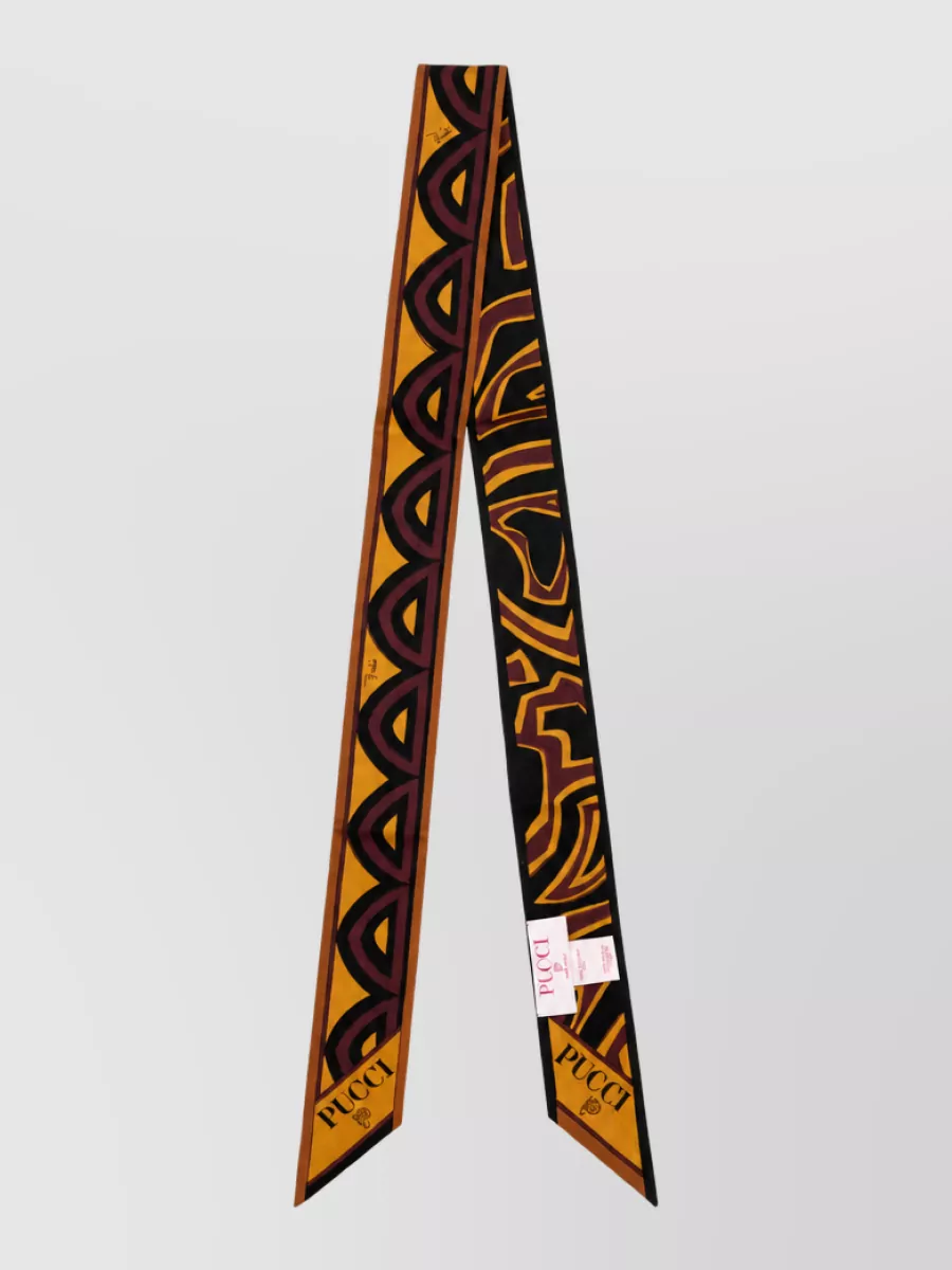 Pucci Silk Printed Scarf
