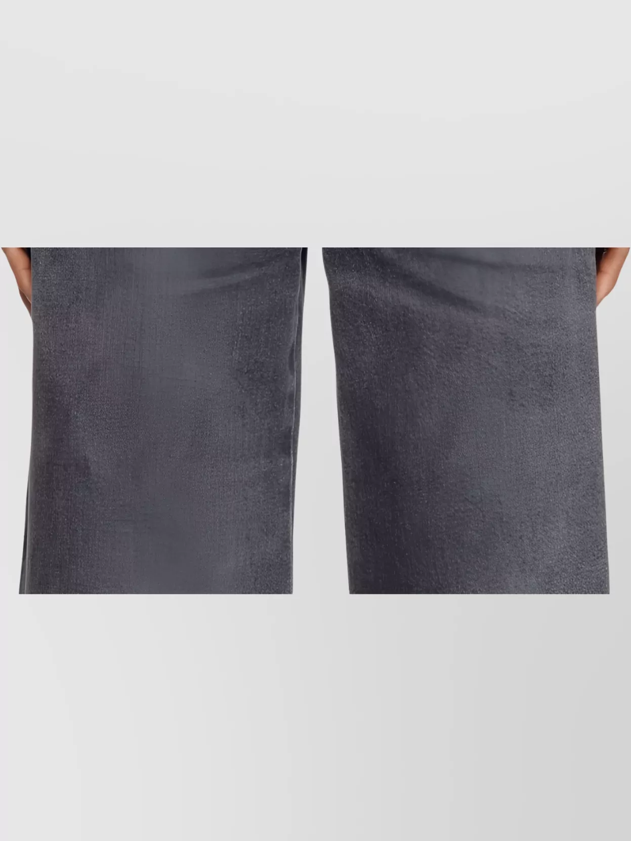 Diesel Straight Leg Trousers Belt Loops