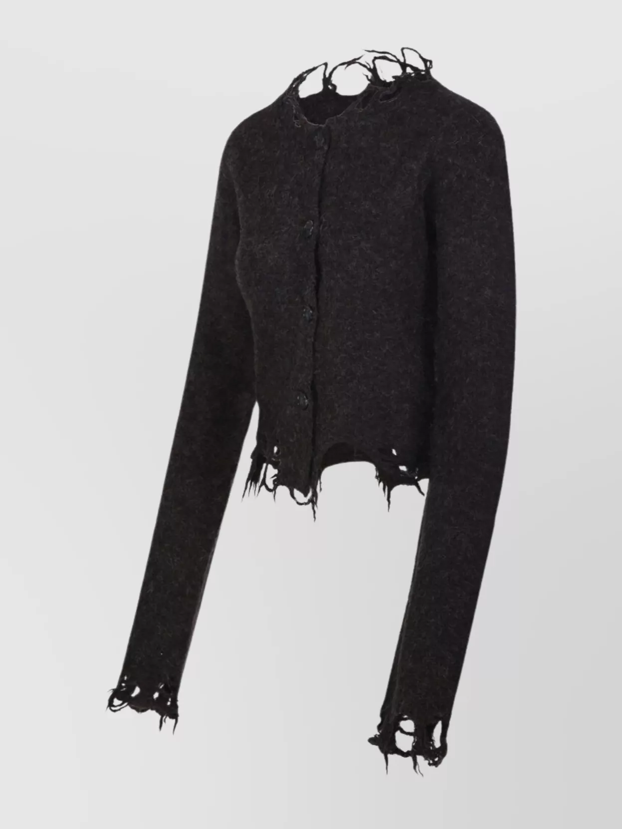 Haikure Jill Distressed Cropped Long Sleeves