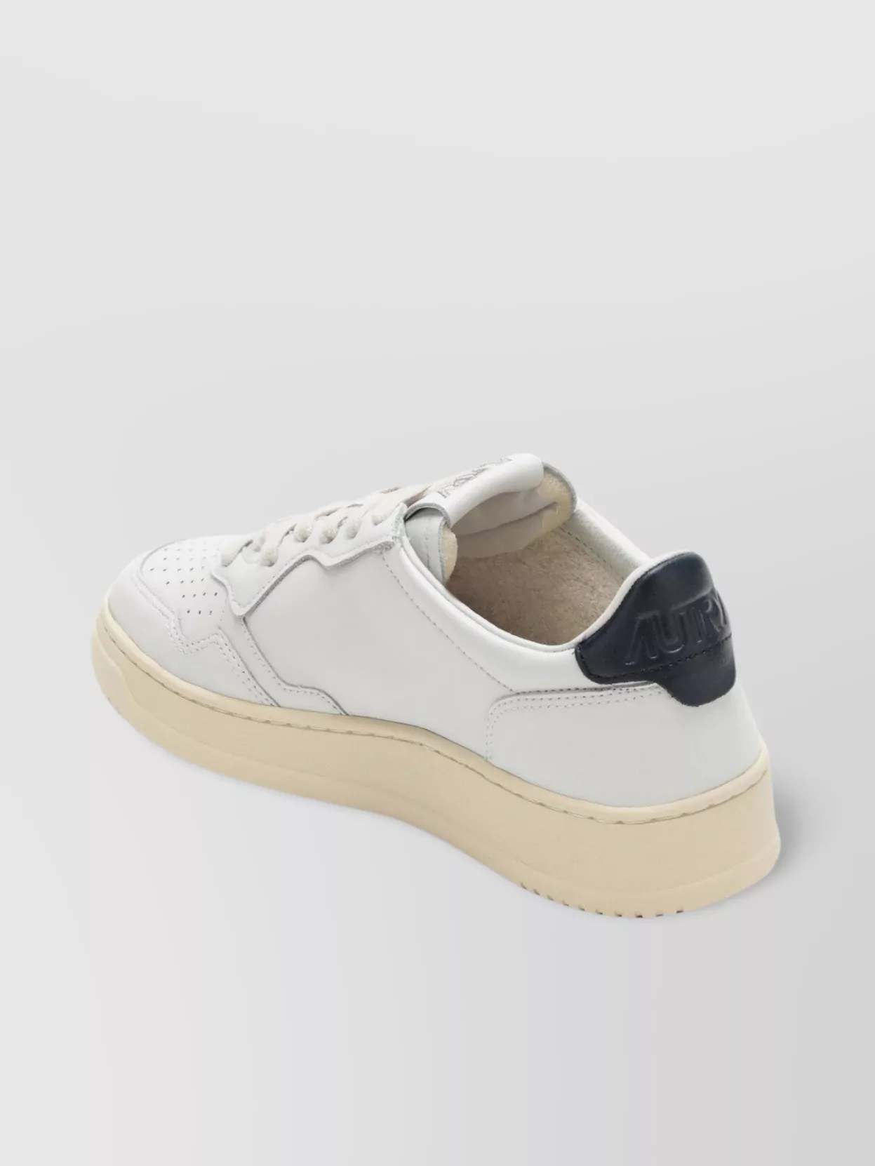 Autry Winner's Perforated Rubber Sole Sneaker