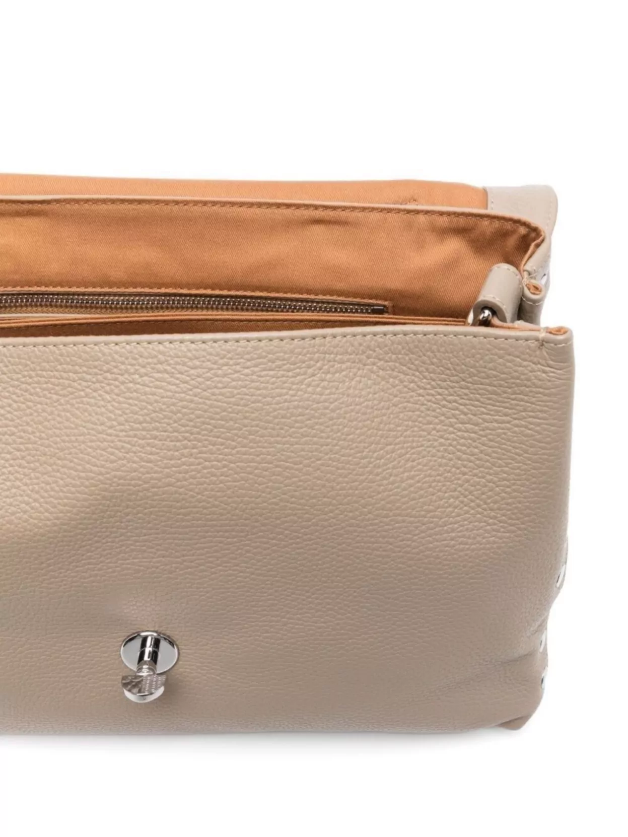 Zanellato Daily Foldover Leather Cross-Body Bag