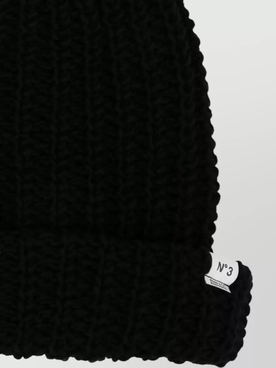 Maison Mihara Yasuhiro Ribbed Beanie