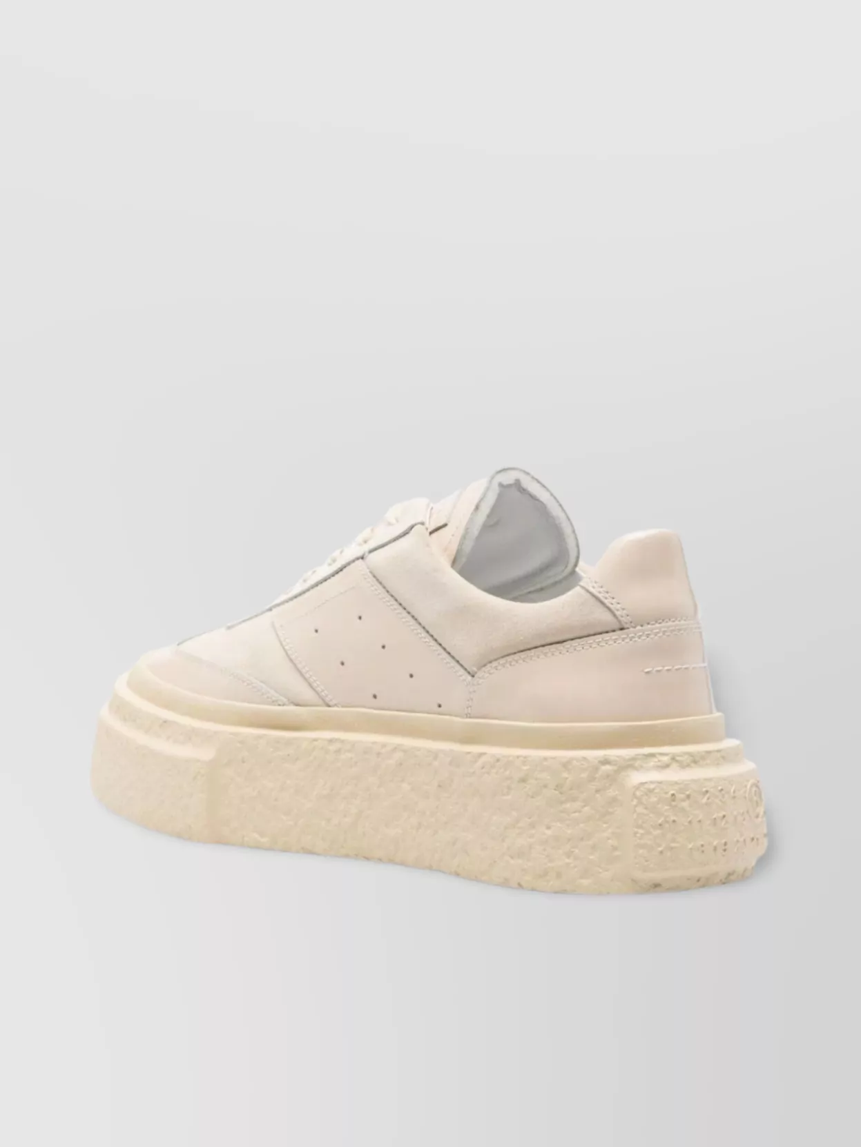 Mm6 Maison Margiela Chunky Sole Calfskin Sneakers