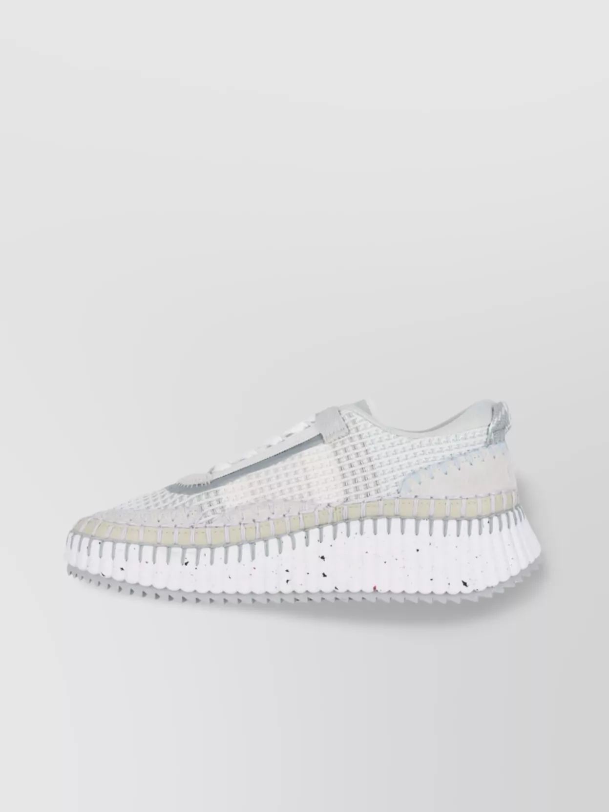 Chloé Low Top Sneakers Textured Sole