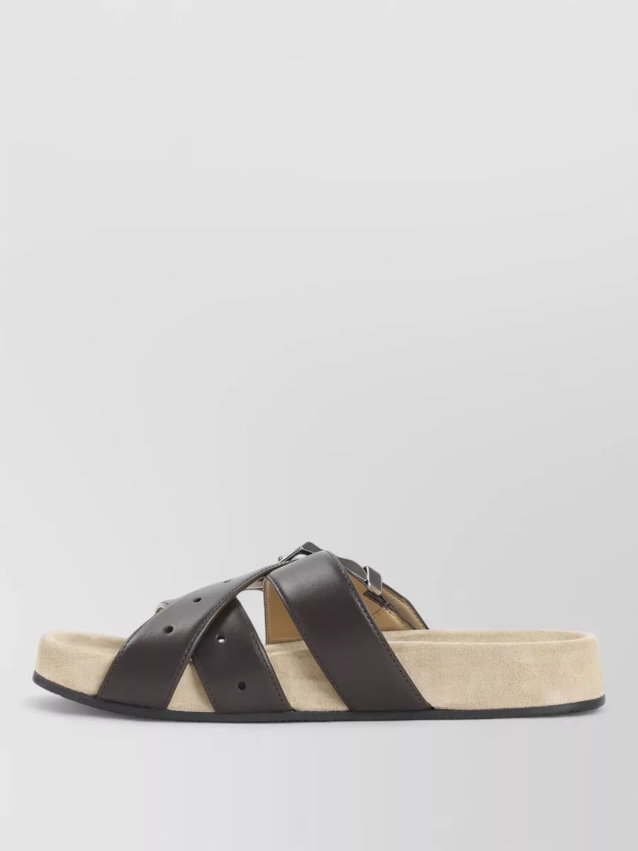 Balenciaga Leather Sandals