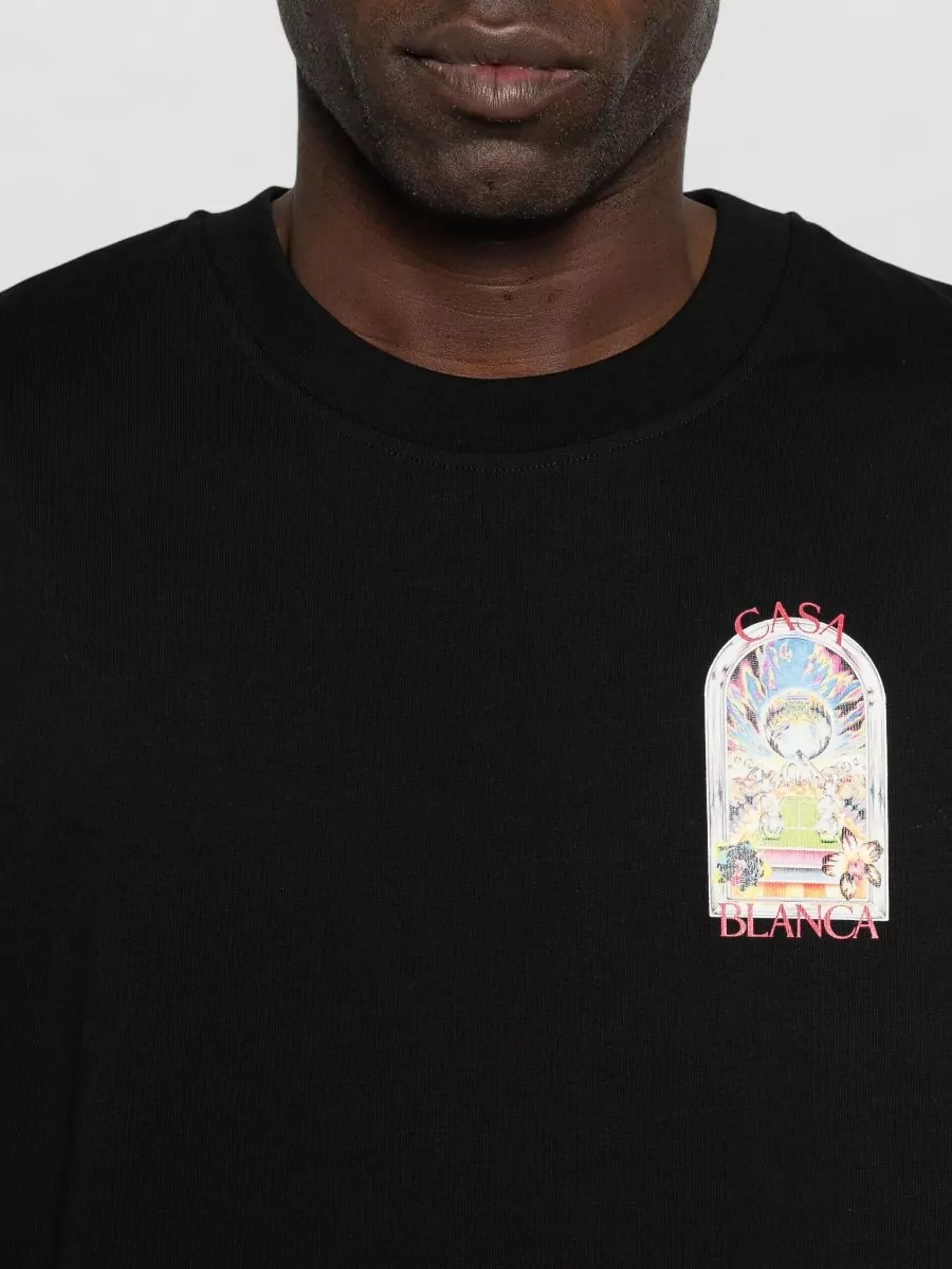 Casablanca Tennis Landscape Classic T-Shirt