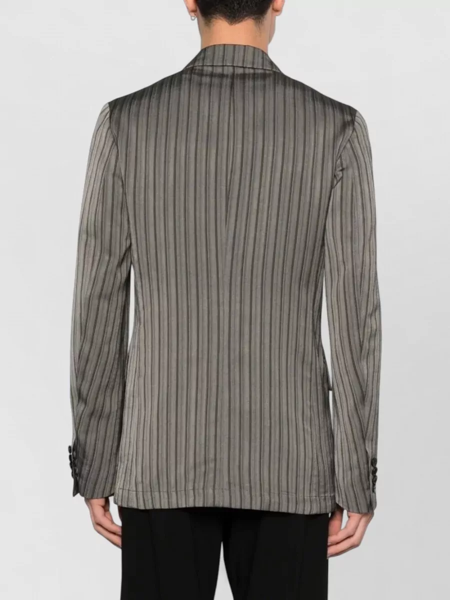 Dries Van Noten Viscose Double-Breasted Blazer